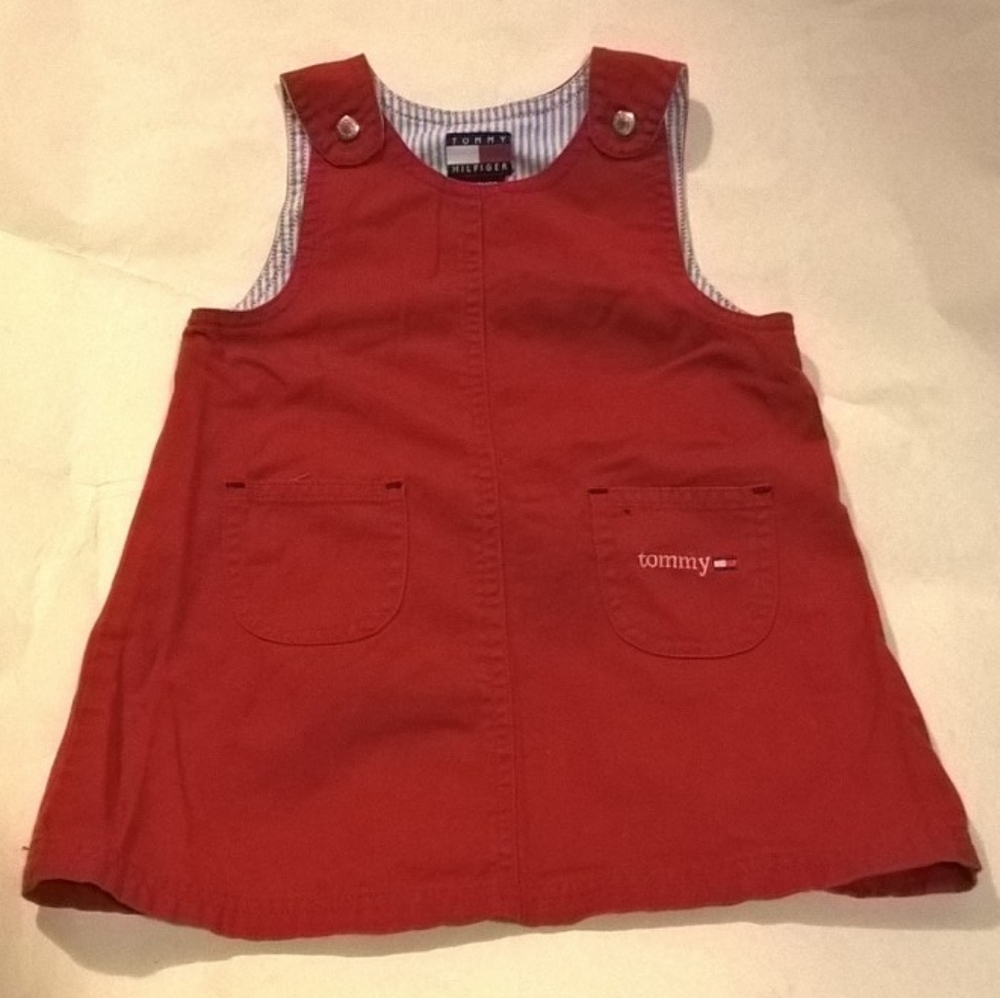 Girl's Tommy Hilfiger Red Jumper